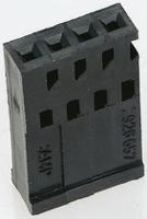 926657-3 TE Connectivity AMPMODU, 2.54mm Pitch, 3 Way, 1 Row Female Connector Housing