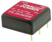 THL-25-4813WI TRACOPOWER THL 25WI 25W Isolated DC-DC Converter Through Hole, Vin 18 → 75 V dc, Vout 15V dc