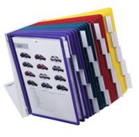 5699-00 Durable Black, Blue, Green, Red, Yellow Desktop Document HolderDurable