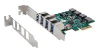 Exsys 4 Port PCIe USB Serial Card