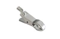 Bulgin Crocodile Clip, Tin Plated Steel Contact, 25A, Silver