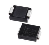 B560C-13-F DiodesZetex 60 V 5 A Diode Schottky 2-Pin DO-214AA