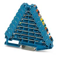1049773 Phoenix Contact  PTRV 8 Series Blue, 0.14 → 2.5mm², Push In Termination