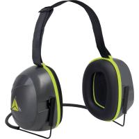 Delta Plus INTERLAGOS NB Wired Ear Defender with Neckband, 28dB, Grey