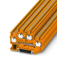 3210568 Phoenix Contact  PTTB 2.5 OG Series Orange, 0.14 → 4mm², Push In Termination