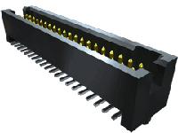 TFM-105-02-L-D-A Samtec Tiger Eye TFM, 1.27mm Pitch, 10 Way, 2 Row, Vertical Header, Surface Mount