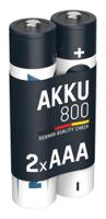 Ansmann MaxE NiMH Rechargeable AAA Battery, 800mAh, 1.2V