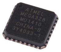 ATMEGA328-MU Microchip , 8bit AVR Microcontroller, 20MHz, 32 kB Flash, 32-Pin MLF