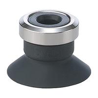 ZP13CS SMC 13mm Flat with Rib Silicon Rubber Pneumatic Suction Cup