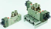 SY5420-5YO-01F-Q SMC SY5000 G 1/8 5/3 Pilot/Pilot Stand-Alone Pneumatic Control Valve, 451.5nl/min
