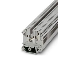 1923021 Phoenix Contact  UK 5-TWIN Series Grey, 4mm², 1-Level, Screw Termination