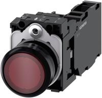 3SU1102-0AB20-1FA0 Siemens SIRIUS ACT 3SU11 Series Illuminated Push Button Complete Unit, Panel Mount, 22mm Cutout, SPDT