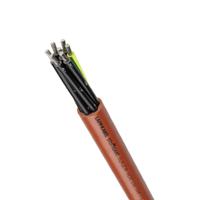 0046012 Lapp 7 Core Unscreened Red Industrial Cable, 1 mm² CSA 50m
