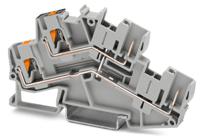 3211262 Phoenix Contact  PTTBS 2.5/2P-PV Series Grey, 0.14 → 4mm², Push In Termination
