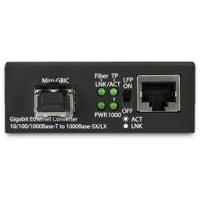 MCM1110MMLC StarTech.com LC, RJ45 Media Converter, Multi Mode, 10/100/1000Mbit/s, Full Duplex 550m