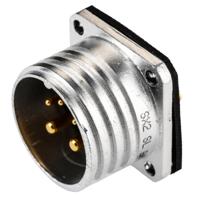 SL EM 25 D Amphenol Socapex Circular Connector, 5 Contacts, Panel, Standard Connector, Socket, Male, IP67, SL61 Series