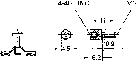 09670009974 HARTING, D-Sub Series Jack Screw For Use With D-Sub Connector