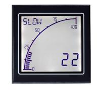 APM-RATE-APO Trumeter LCD Digital Panel Multi-Function Meter for Flow, Rate, Speed, 68mm x 68mmTrumeter