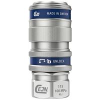 101151404 CEJN Steel Female Pneumatic Quick Connect Coupling, NPT 3/8 Female Thread