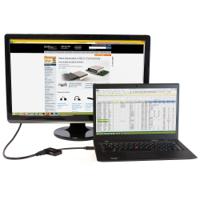 DP2HDVGA StarTech.com 2 port DisplayPort to HDMI, VGA Adapter, 150mm - 1920 x 1200