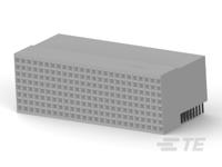 5646445-1 TE Connectivity Z-PACK HM Series 2mm Pitch 200 Way 8 Row Right Angle PCB Socket, Through Hole, Solder Termination