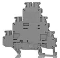 3214291 Phoenix Contact  UT 2.5-PE/L/N Series Grey, 2.5mm², Triple-Level, Screw Termination