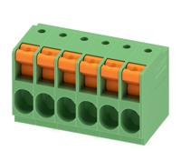 1017525 Phoenix Contact TDPT Series 6.35mm Pitch, PCB Terminal Block, PCB Mount, 6 Way