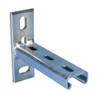 nVent CADDY Steel Slotted DIN Rail, C Compatible, 450mm x 45mm x 125mm