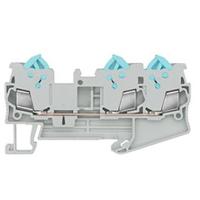 8WH3003-0AE00 Siemens 8WH Series Grey Din Rail Terminal, 1.5mm², 1-Level, Plug-In Termination, CSA