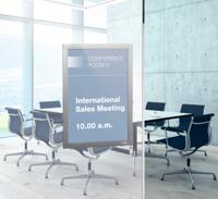4872-23 Durable DURAFRAME Silver A4 Smooth and rigid Information Frame, 323mm Height, 236mm WidthDurable