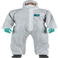 WH18T-00111-03 Ansell White Coverall, EN 1073-2, EN 1149-5, EN 14126, M