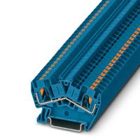 3213602 Phoenix Contact  PTS 4 BU Series Blue, 0.2 → 6mm², Push In Termination, ATEX, IECEx