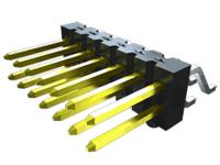 TSM-105-01-L-DH-A Samtec TSM, 2.54mm Pitch, 10 Way, 2 Row, Right Angle Pin Header, Surface Mount