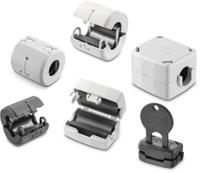 74271151S Wurth Elektronik Openable Ferrite Sleeve with key, 49 x 39 x 35mm, Apertures: 1, Diameter 35mm