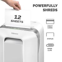5160101 Fellowes Powershred LX201 22L Micro Cut Shredder Sheet ShreadingFellowes