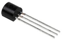 MCP9700-E-TO Microchip MCP9700-E/TO, Voltage Temperature Sensor -40 → +125 °C ±1°C Analogue, 3-Pin TO-92