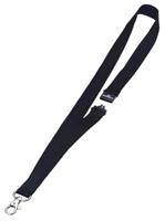 Durable Black Lanyard