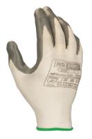 G792-08 RS PRO Grey Polyester General Purpose Gloves, Size 8, Medium, Nitrile Coating