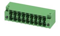 1053872 Phoenix Contact, 3.5mm Pitch, DMC 1.5, 9 Way, Right Angle, Pluggable Terminal Block, Header, Through Hole, Solder