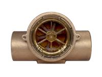 Gems Sensors RF0 Series Flow Rate Monitoring Sensor Flow Sensor for Liquid, 8 → 60 GPM Max