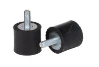 126-4291 RS PRO M4 Anti Vibration Mount, Male to Female Bobbin with 25kg Compression Load