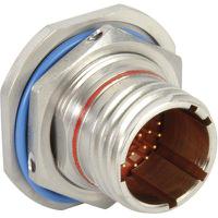 D38999-23NB2XN Deutsch DTS Series, Jam Nut MIL Spec Circular Connector Receptacle,Shell Size 11, Threaded, MIL-DTL-38999