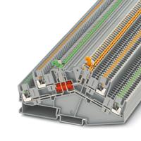 3210400 Phoenix Contact  PTTBS 2.5-2MTB Series Grey, 0.14 → 4mm², Push In Termination