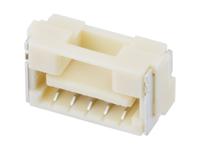 502382-0570 Molex CLIK-MATE Series 502382 Series Number 1.25mm Pitch 5 Way 1 Row Straight PCB Socket, Surface Mount