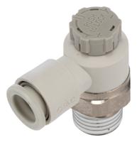 AS2201F-02-08SA SMC AS Series Flow Controller, R 1/4 Male Inlet Port x 8mm Tube Outlet Port