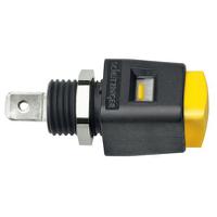 Schutzinger 12.5mm Green/Yellow Terminal Post, 30 V ac, 60 V dc, 16A, Pg 7 Thread
