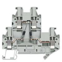 8WH1020-5HF00 Siemens 8WH Series Grey Din Rail Terminal, 2.5mm², 2-Level, Screw Termination, CSA