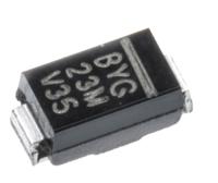 BYG23M-E3/TR Vishay 1 kV 1.5 A Diode Switching 2-Pin DO-214AC