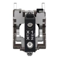 ZB4BVB1 White integral LED body,24Vac/dc