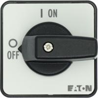 091082-T0-1-102-EZ Eaton, DPST 2 Position 90° Changeover Switch, 690 V ac, 20 A, Rotary Knob Actuator